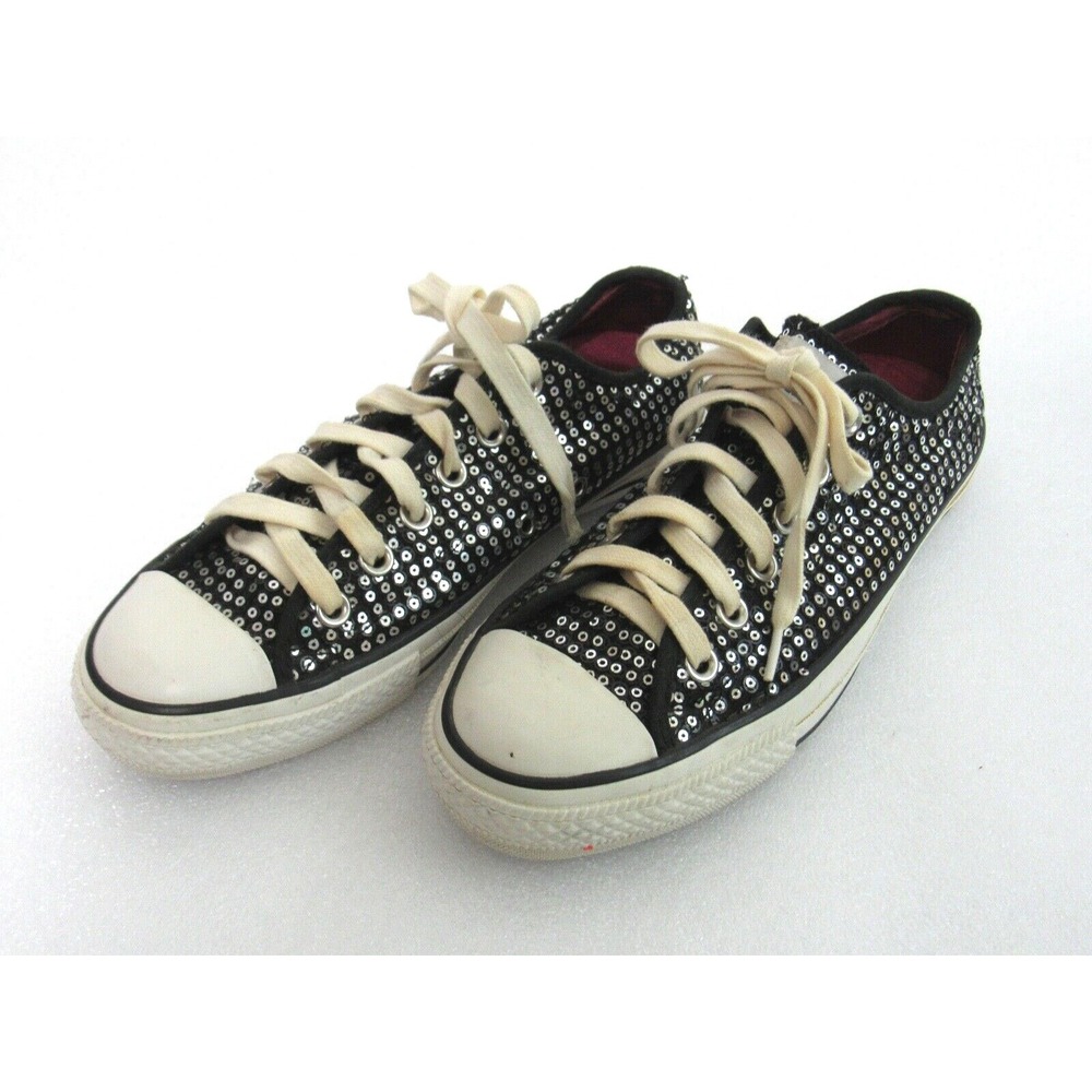 Converse‎ Chuck Taylor All Stars Black Glitter Women's 5.5